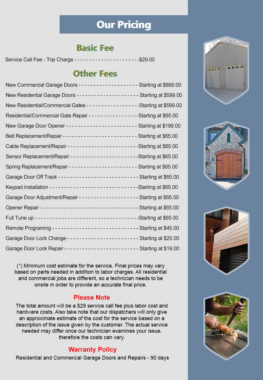 HighTech Garage Door Minneapolis, MN 612-354-4003